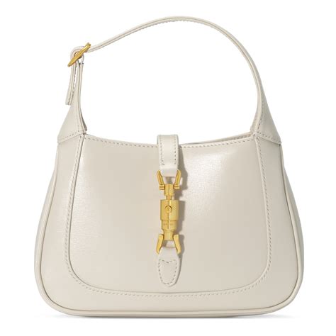 white jackie gucci bag|Gucci jackie 1961 transparent bag.